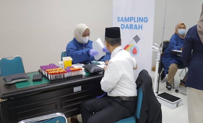 IKAHI Khusus Mahkamah Agung Gelar Medical Check Up